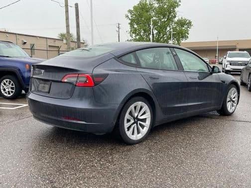 2022 tesla model 3 base 4dr rear-wheel drive sedan in livonia, michigan