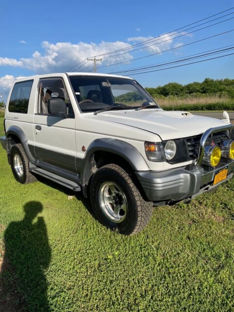 1994 mitsubishi pajero suv white 4wd manual xr2