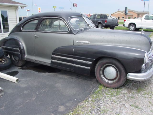 1947 buick sedanette model 46s barn find!!!!!