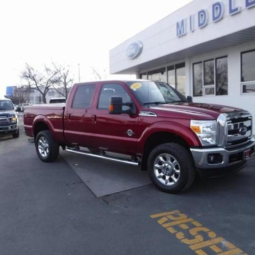 2016 ford f-350 super duty lariat 4x4 lariat 4dr crew cab 6.8 ft. sb srw pickup for sale in hollister, idaho