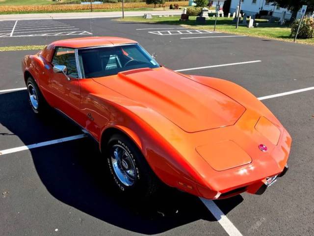 1975 chevrolet corvette *26korigmiles*rare4-spdmanual*#smatchl48*survivor*