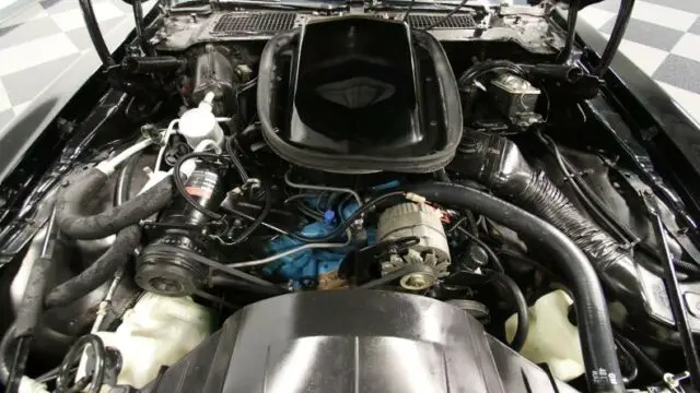 classic vintage chrome firebird trans am 400 v8 4-speed manual t/a black