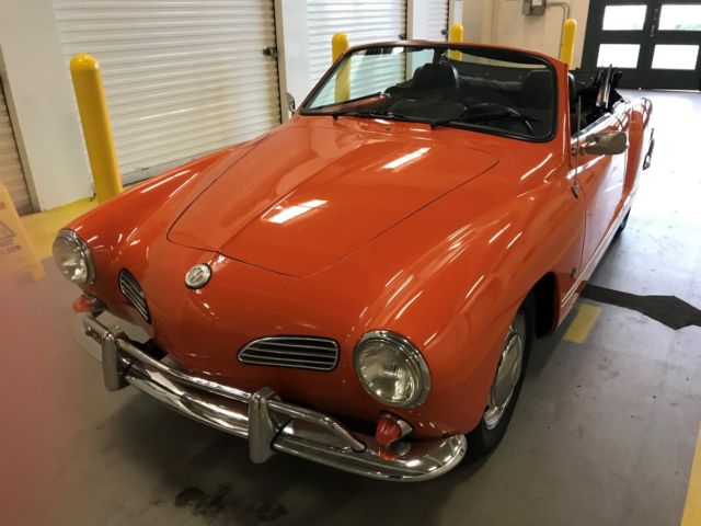 karmann ghia convertible 1969