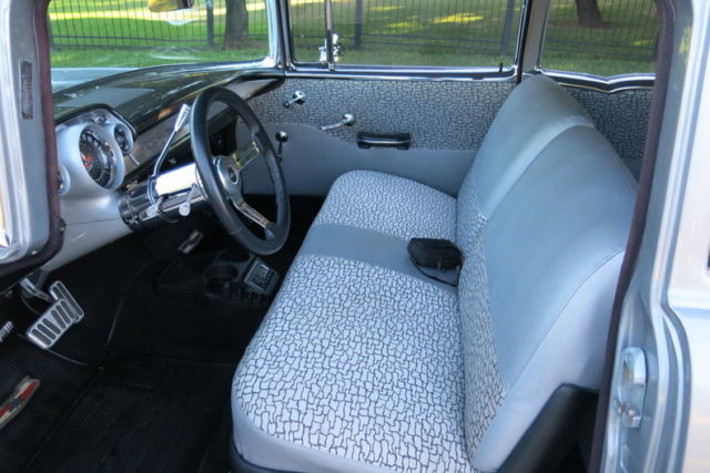 1957 chevy150 2dr, like the black widow, restomod,700r4, zz4, a/c
