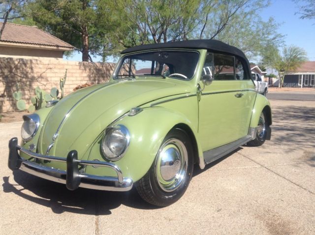 1961 volkswagen convertible