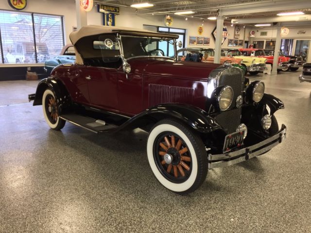 beautiful 1930 plymouth rumble seat roadster! ready to cruise! rare! must see!!!