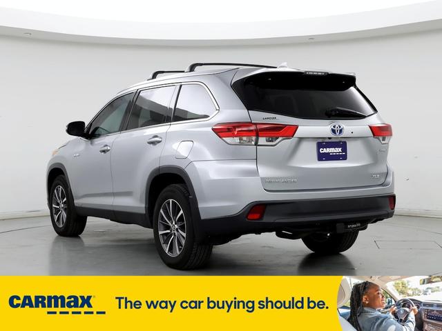 2019 toyota highlander hybrid xle