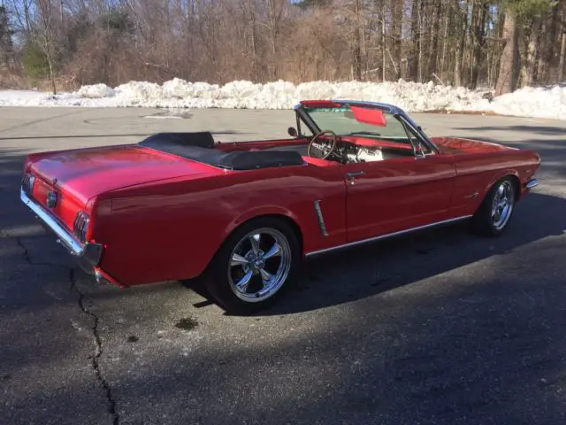 1964 ford mustang 1964 1/2 mustang **convertible** **260v8** **pony interior**