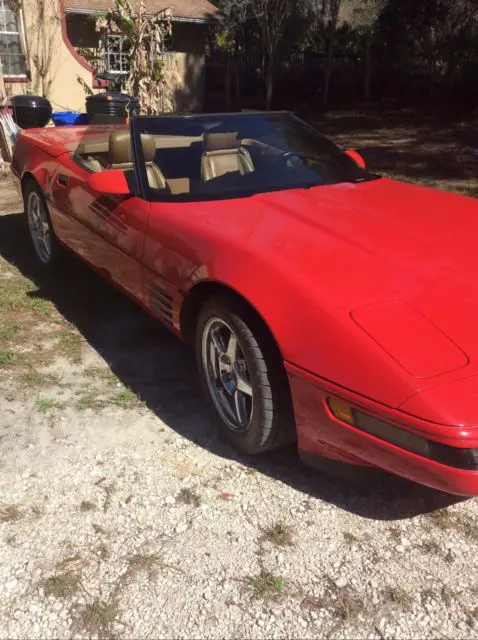 corvette 91 convertible professional rebuilt 5.7 engine with 300 miles. reduced