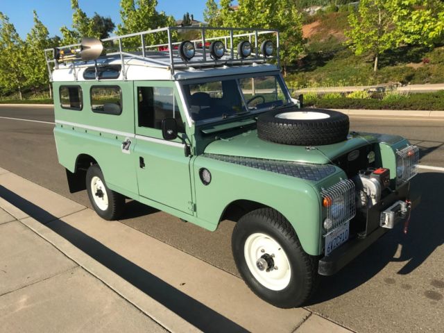 land rover 109 fully restored