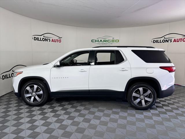 2021 chevrolet traverse lt leather