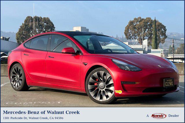 2021 tesla model 3 performance