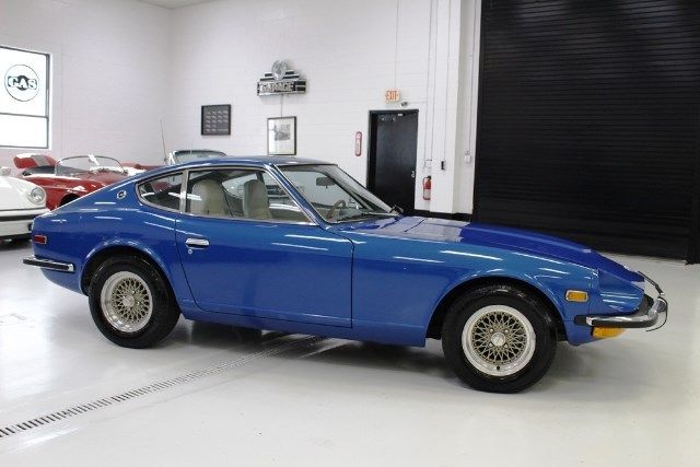 1973 datsun 240z 42595 miles blue 2.4 manual