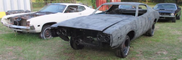 1972 dodge charger rallye factory petty blue big block car