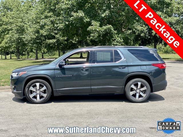 2021 chevrolet traverse lt leather