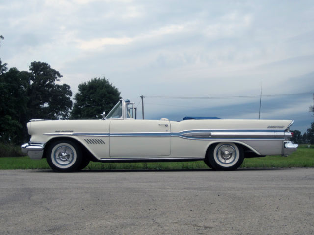 1957 pontiac bonneville convertible fuel injected - rare - 1 of 630 produced