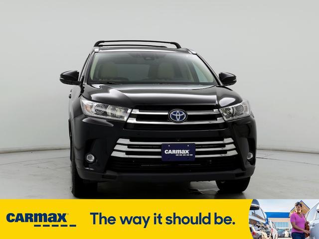 2019 toyota highlander hybrid limited platinum