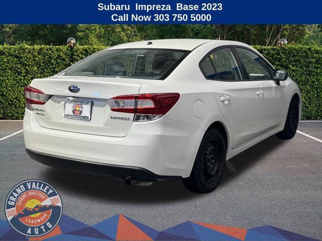 2023 subaru impreza base