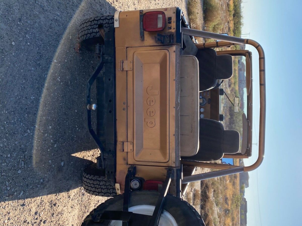1986 jeep cj7 original 4.2l 5 spd manual cj7 4wd no reserve nr