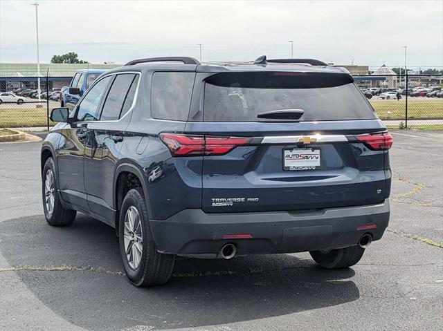 2022 chevrolet traverse lt leather