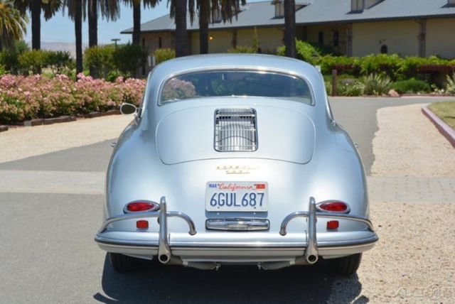 356a t2 coupe restored coa #match factory silver metallic/green 100% cal solid