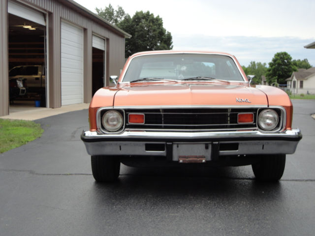 nicely restored 1974 chevy nova,reblt 350,reblt th350,new paint,new interior,etc