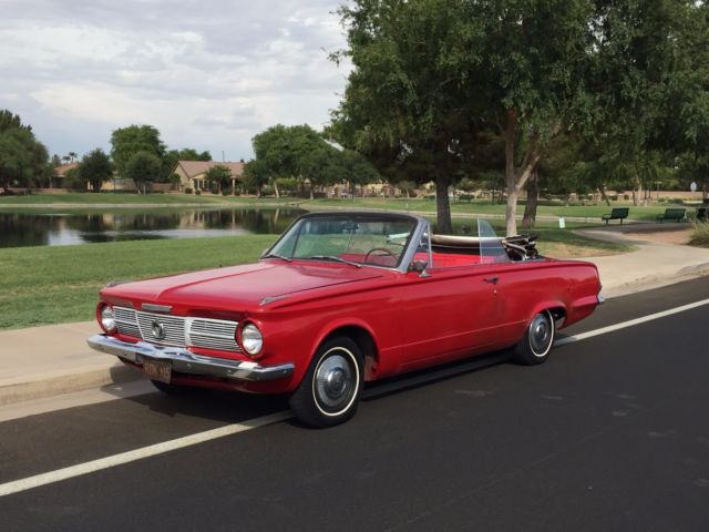 1965 plymouth valiant signet convertible **no reserve**