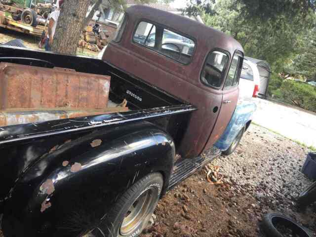 1953 chevrolet 3100 white rwd manual 5 window