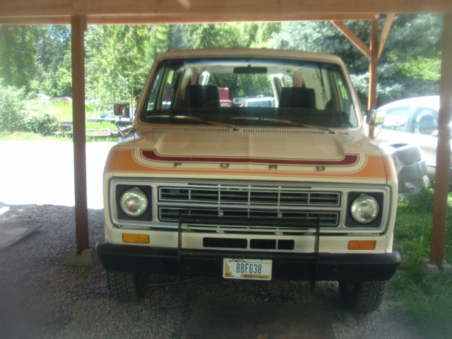 ford e series van - 1978 crusin' van e150 1/2 ton shorty