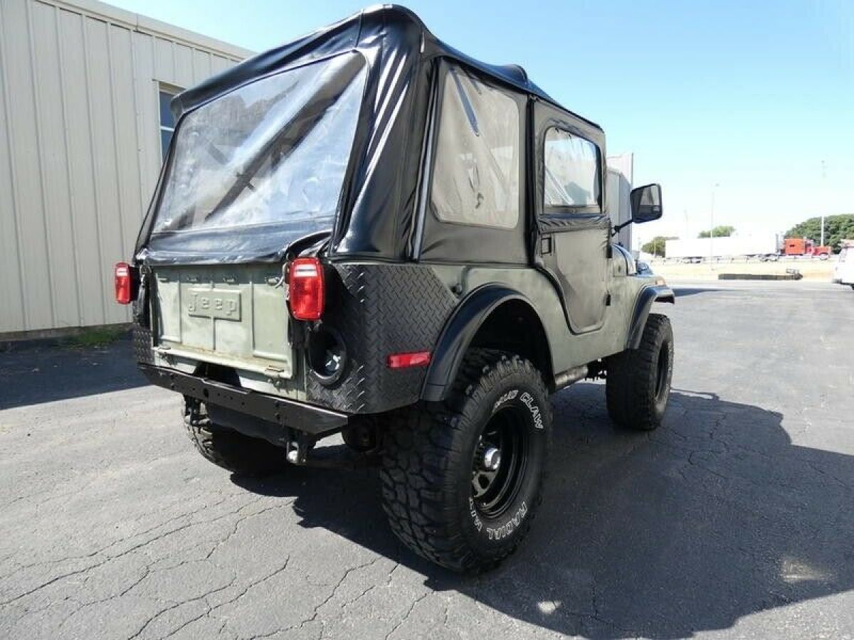 dream machines of austin 1971 jeep cj-5 1 green