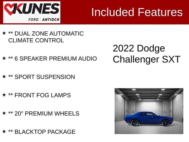 2022 dodge challenger sxt