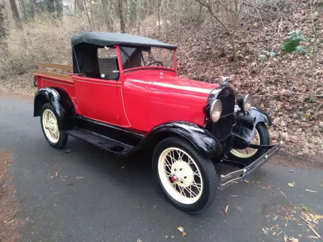 roadster pickup runs & drives great. all steel body. brings smiles to everyone!