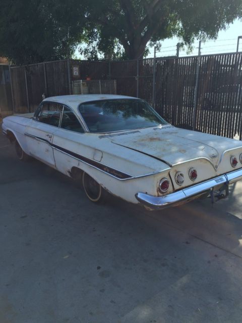 1961 chevrolet impala 2dr. bubble top