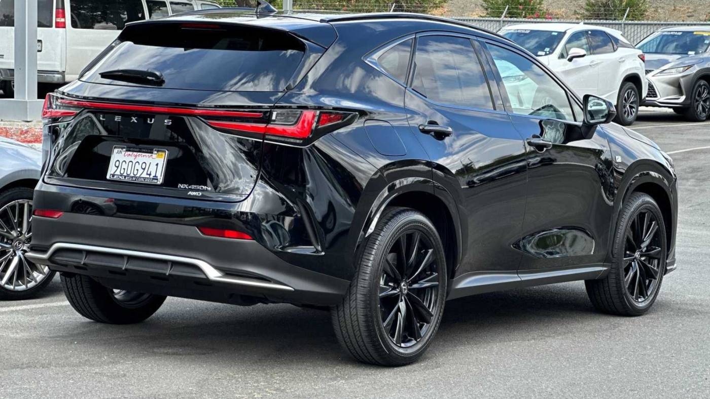 2024 lexus nx 450h+ f sport handling