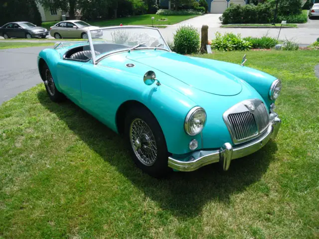 1957 mga mg british vintage classic sports car roadster clean restored brit 60s