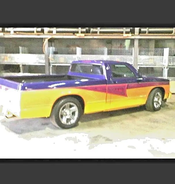 chevy pick up s10 with chopped roof, redone top to bottom 450hp