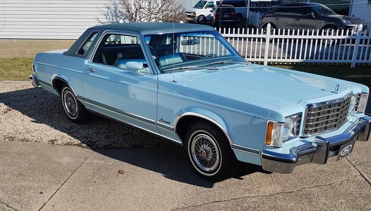 1976 ford granada ghia 34k mile survivor clean solid rust-free