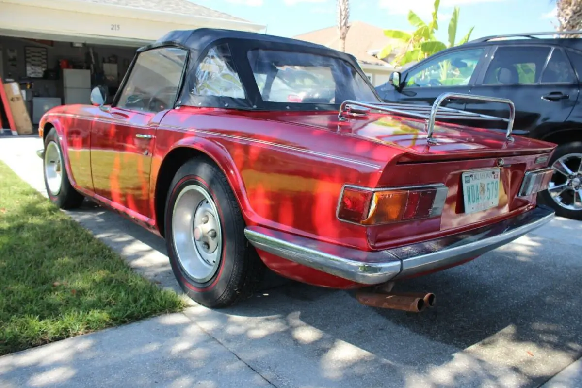 1973 triumph tr-6 needs restoration