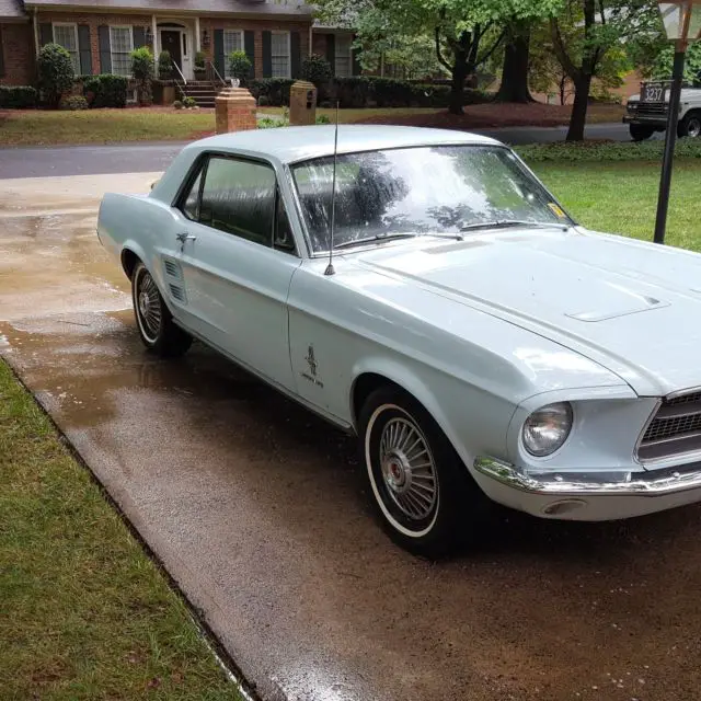 classic 1967 ford mustang v8 289 coupe, true to original