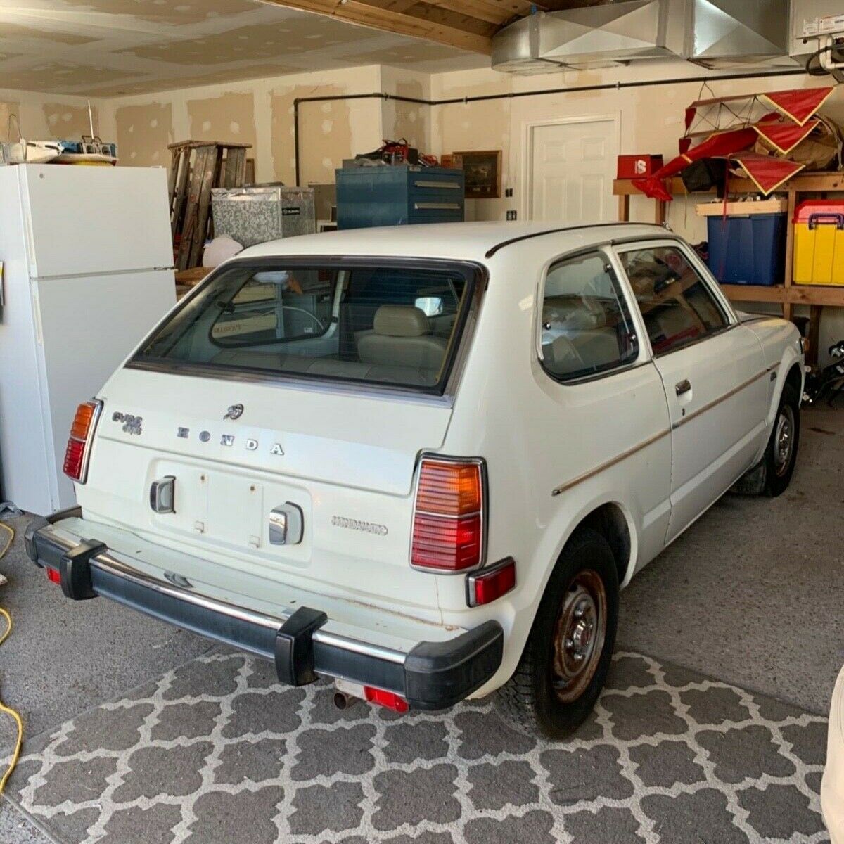 1979 honda civic with only 34,000 original miles on it, always garaged