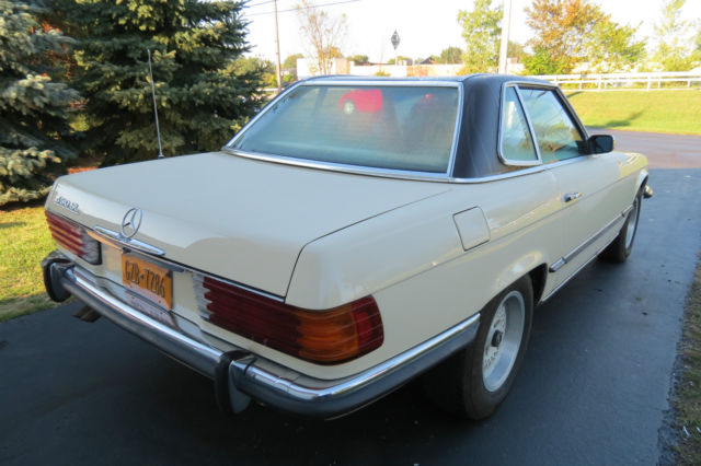 1973 mercedes benz 450sl vintage 42000 original miles hard top soft top r107