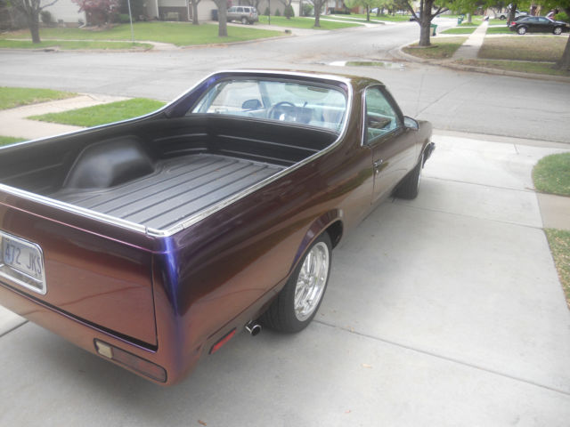 1985 custom chevrolet el camino ss