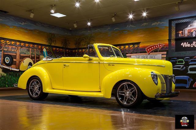 ford deluxe chrome yellow with 6,018 miles, for sale!