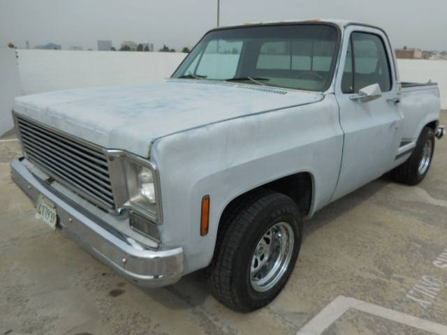 1975 chevroet c10 pick up truck restoration project no reserve!