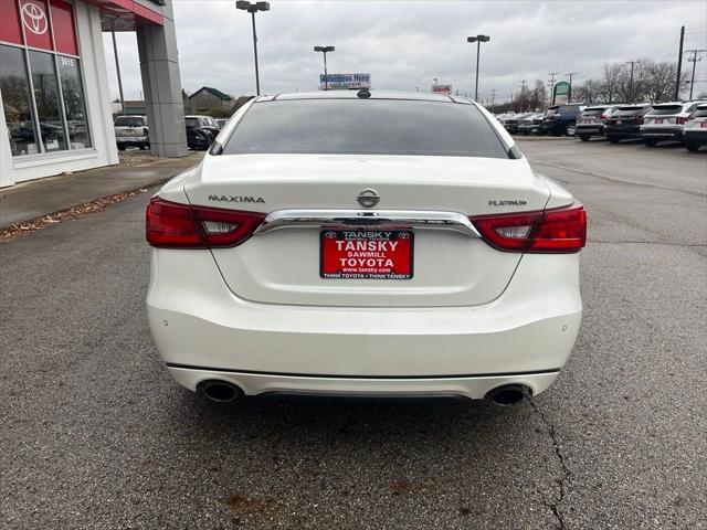 2016 nissan maxima 3.5 platinum