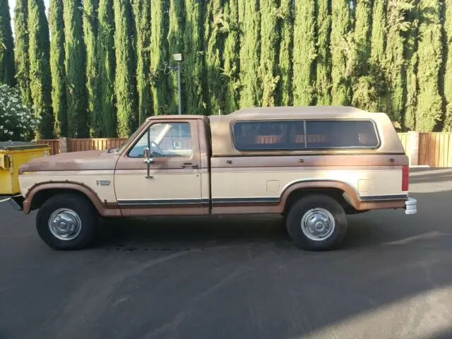 26k original miles 1986 ford f250 xlt lariat barn find
