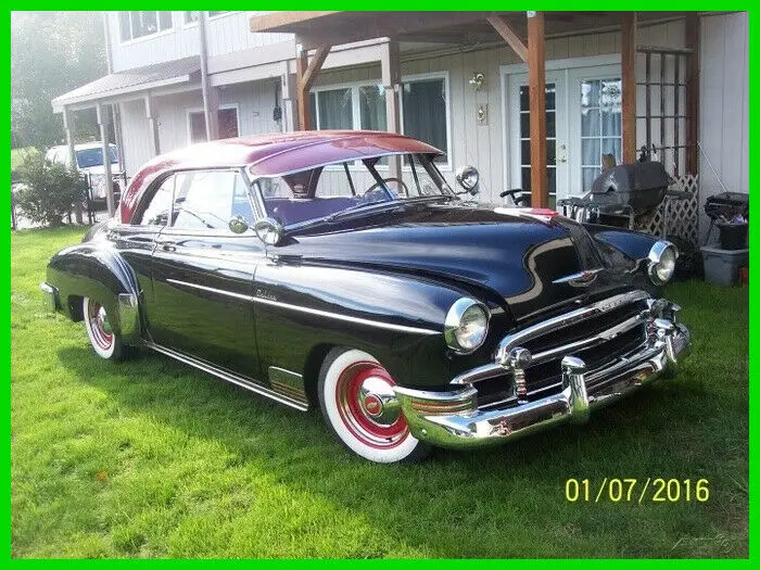 1950 chevrolet bel-air 2 door hard top classic 235 ci 2 speed automatic