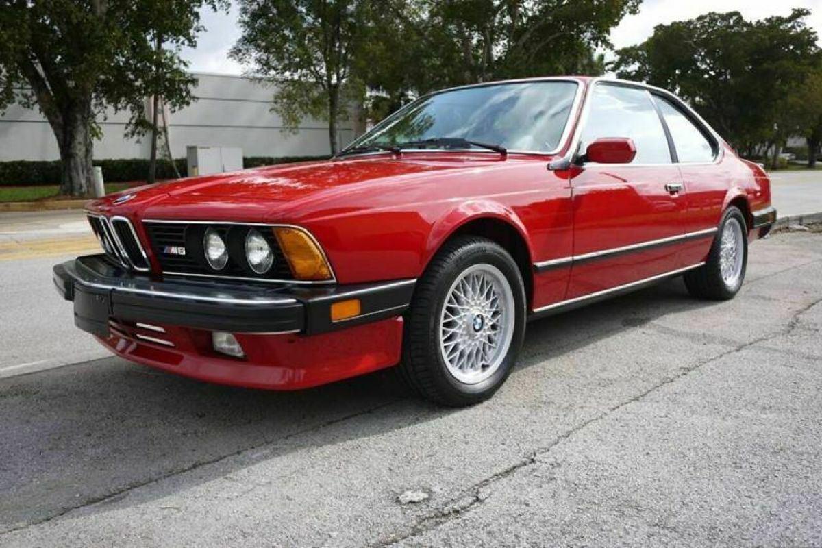 1987 bmw m6, 38k miles immaculate condition inside & outside you have to see it!