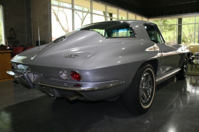 1966 chevrolet corvette cp l79 350 hp silver/silver, a/c, ps, pb, numbers match