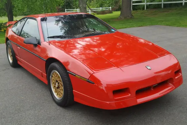 1988 pontiac fiero gt all original not restored 47k miles